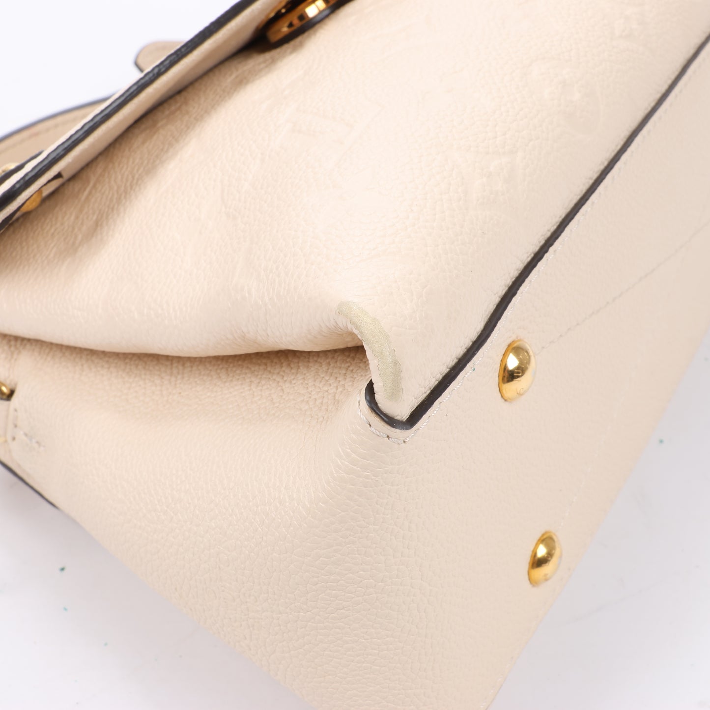 Louis Vuitton Monogramme Empreinte Georges BB 2Way Sac à main en Beige M53943
