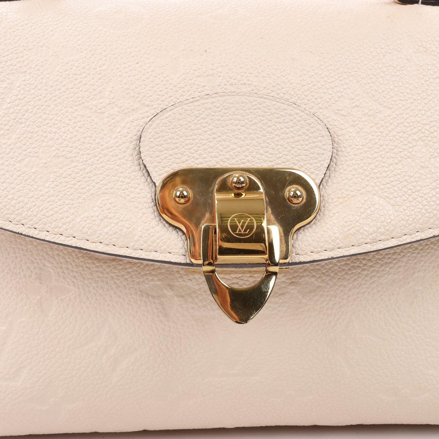 Louis Vuitton Monogramme Empreinte Georges BB 2Way Sac à main en Beige M53943