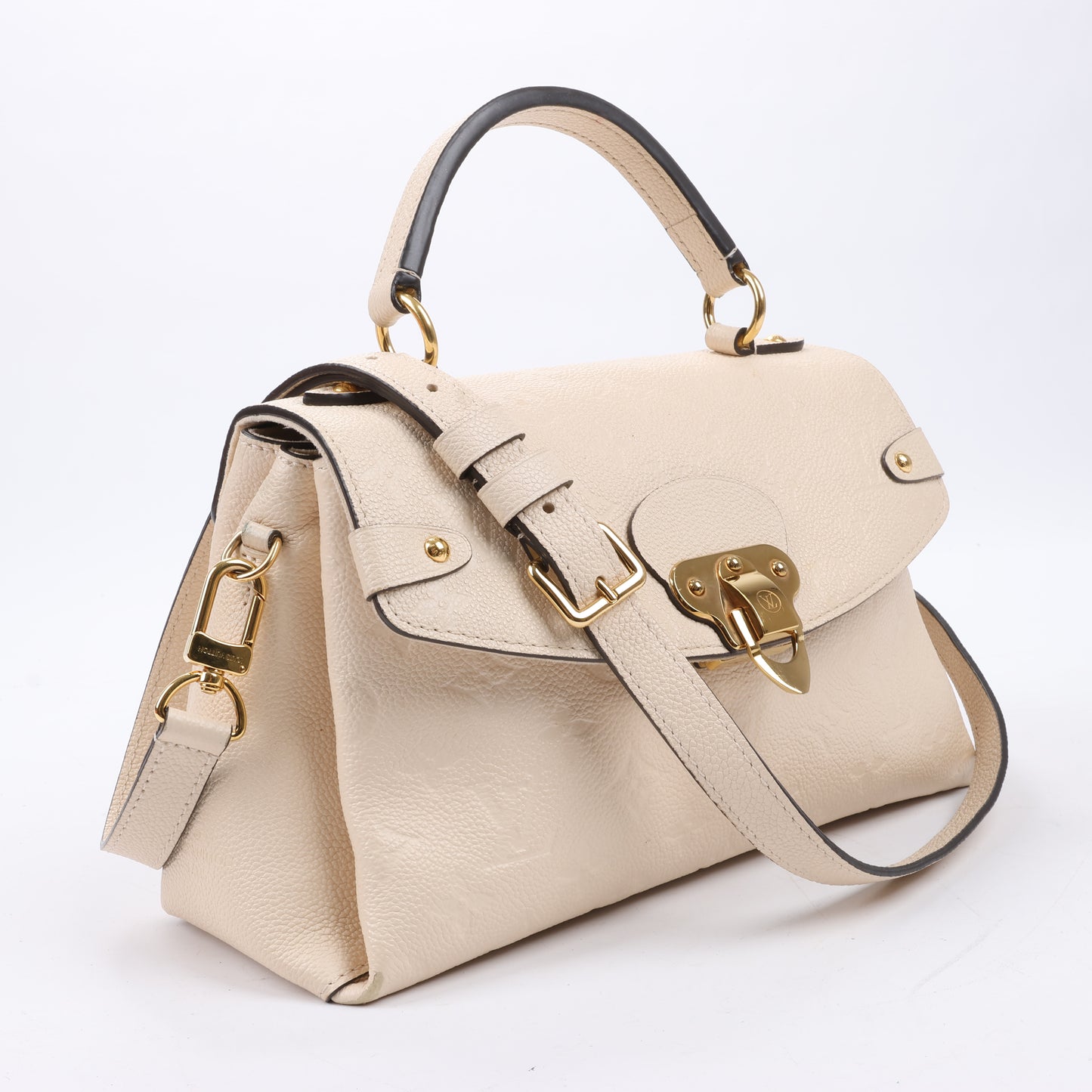 Louis Vuitton Monogramme Empreinte Georges BB 2Way Sac à main en Beige M53943