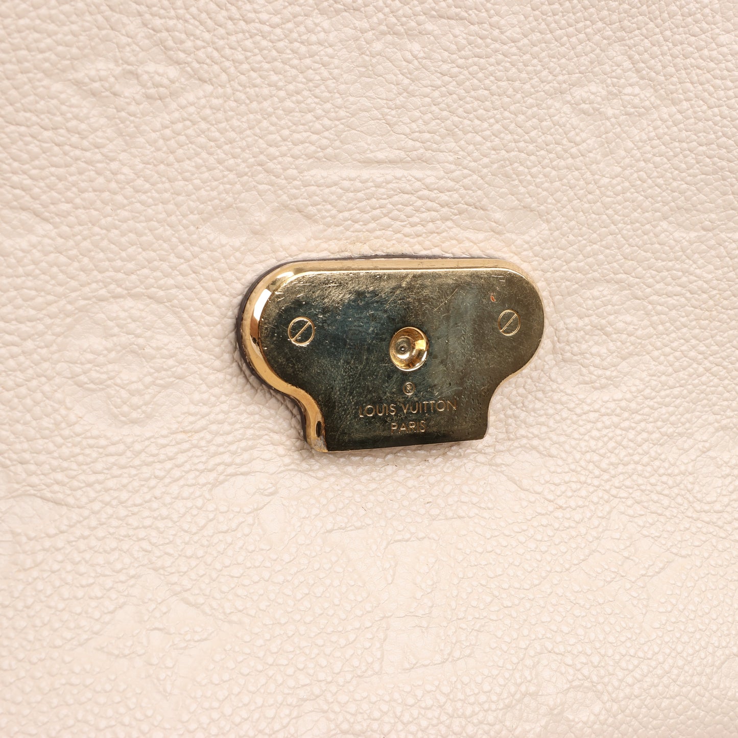 Louis Vuitton Monogram Empreinte Georges BB 2Way Handtasche in Beige M53943