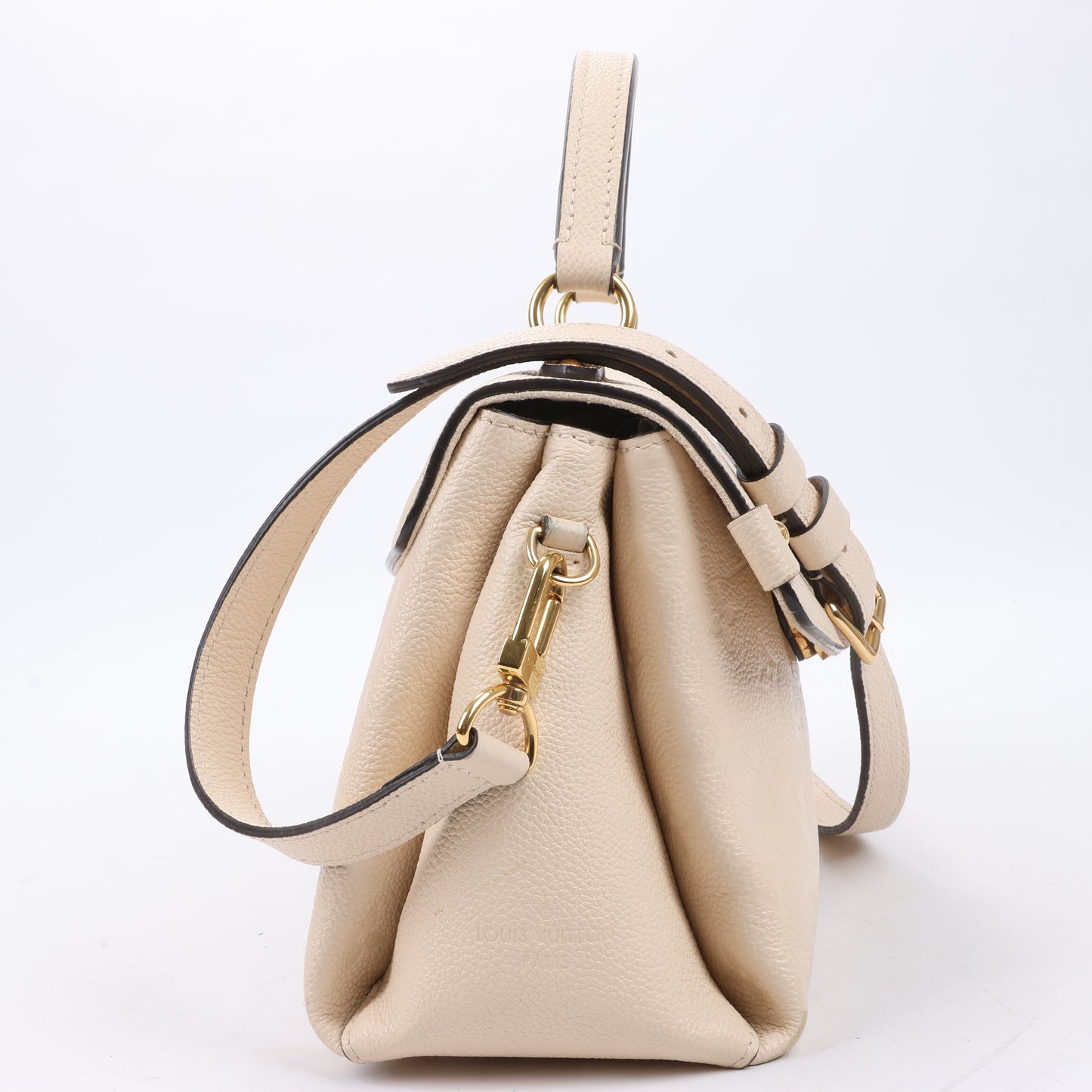 Louis Vuitton Monogramme Empreinte Georges BB 2Way Sac à main en Beige M53943
