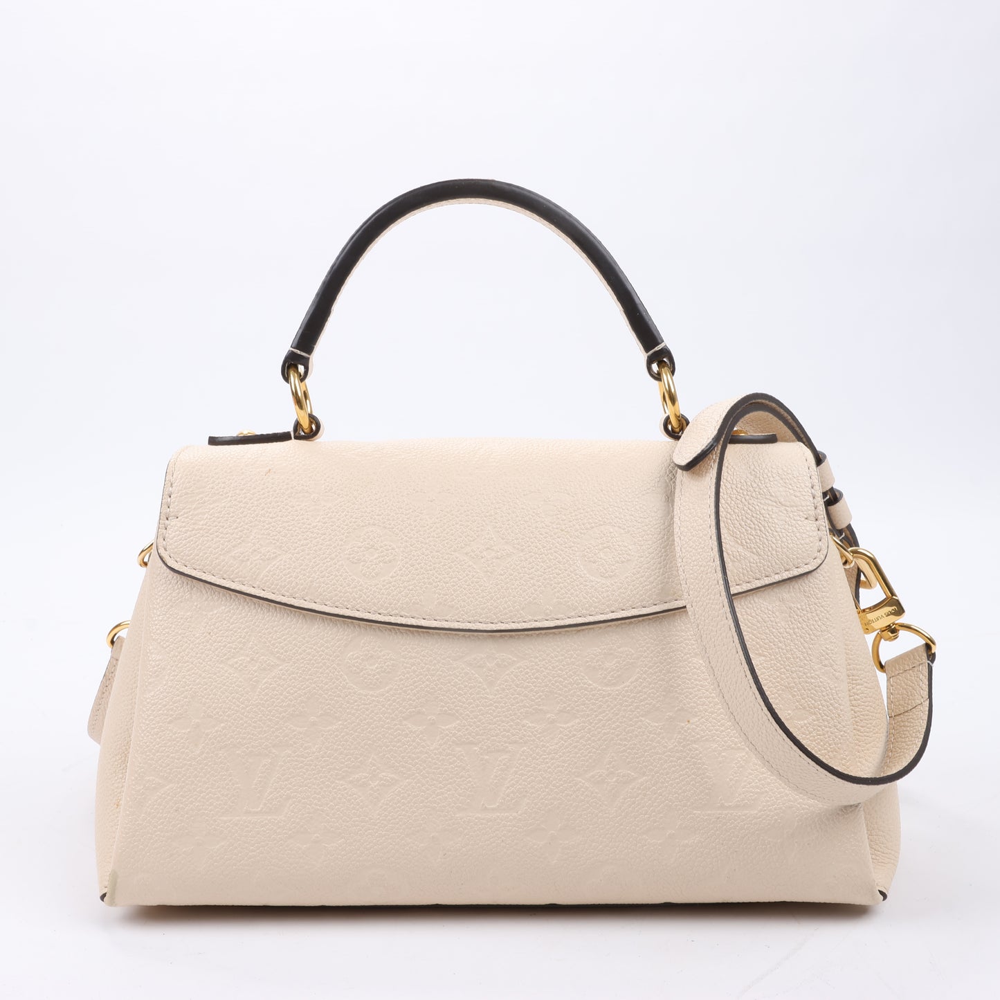 Louis Vuitton Monogramme Empreinte Georges BB 2Way Sac à main en Beige M53943
