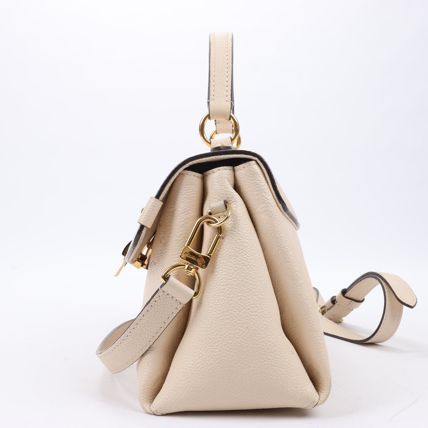 Louis Vuitton Monogramme Empreinte Georges BB 2Way Sac à main en Beige M53943