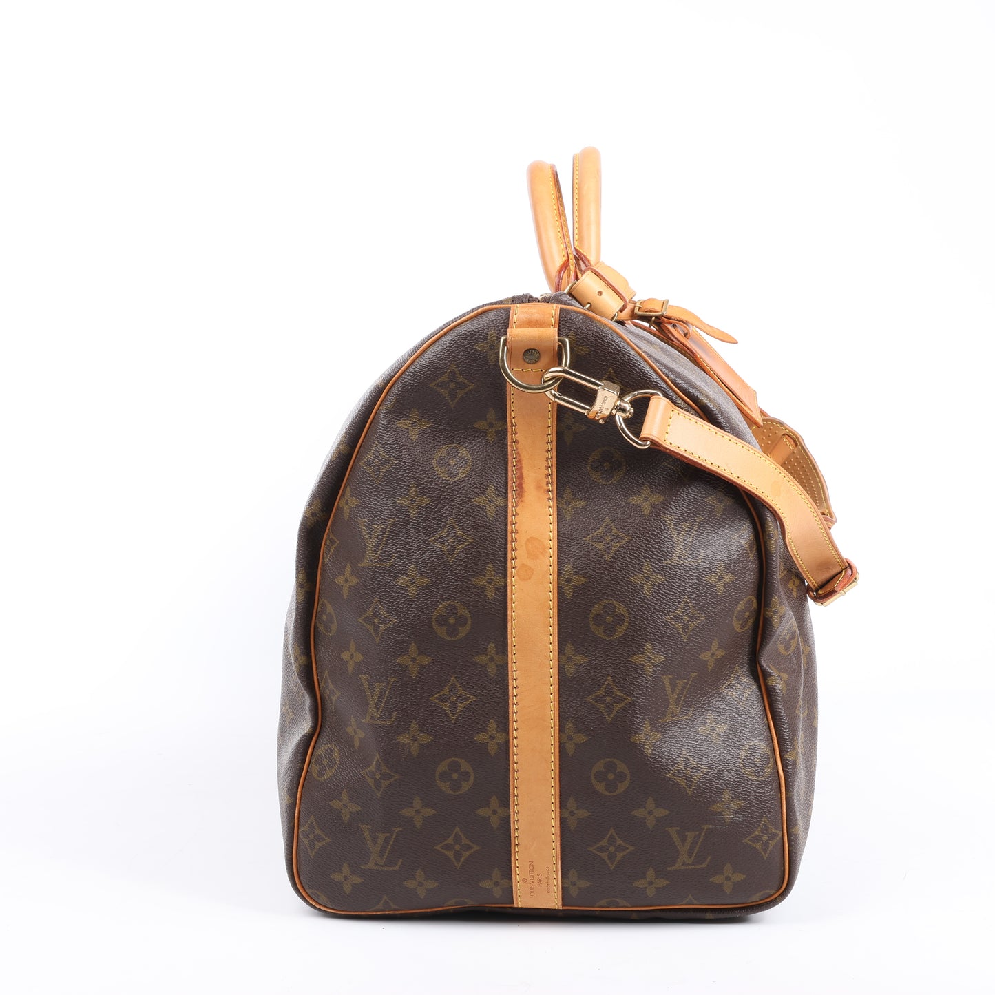 Louis Vuitton Monogram Canvas Keepall Bandoulière 60 Travel Bag M41412