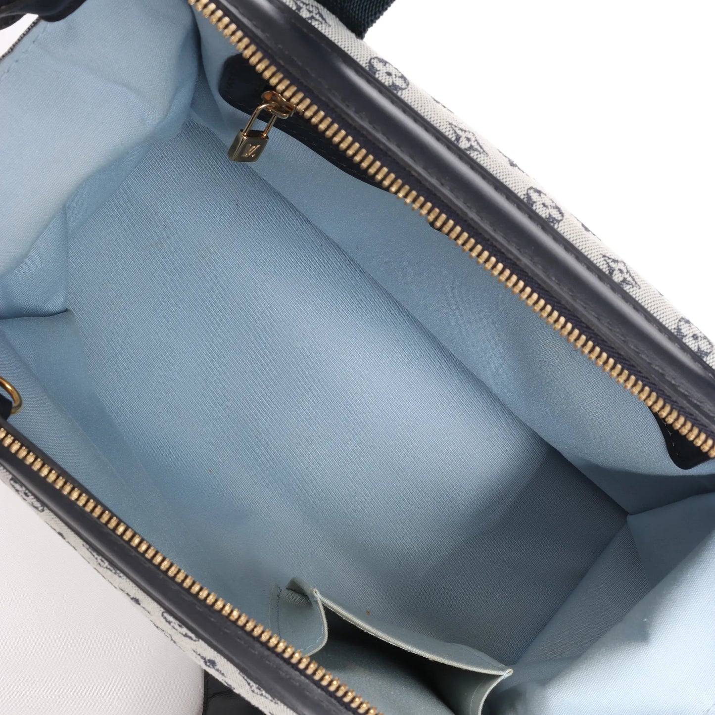 Louis Vuitton Monogram Mini Josephine PM Handbag in Gray and Navy M92312
