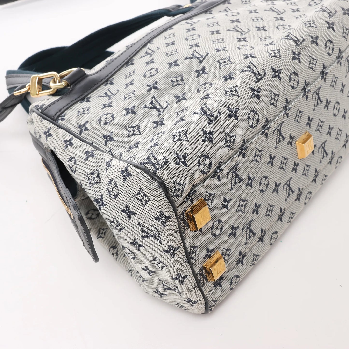 Louis Vuitton Monogram Mini Josephine PM Handbag in Gray and Navy M92312