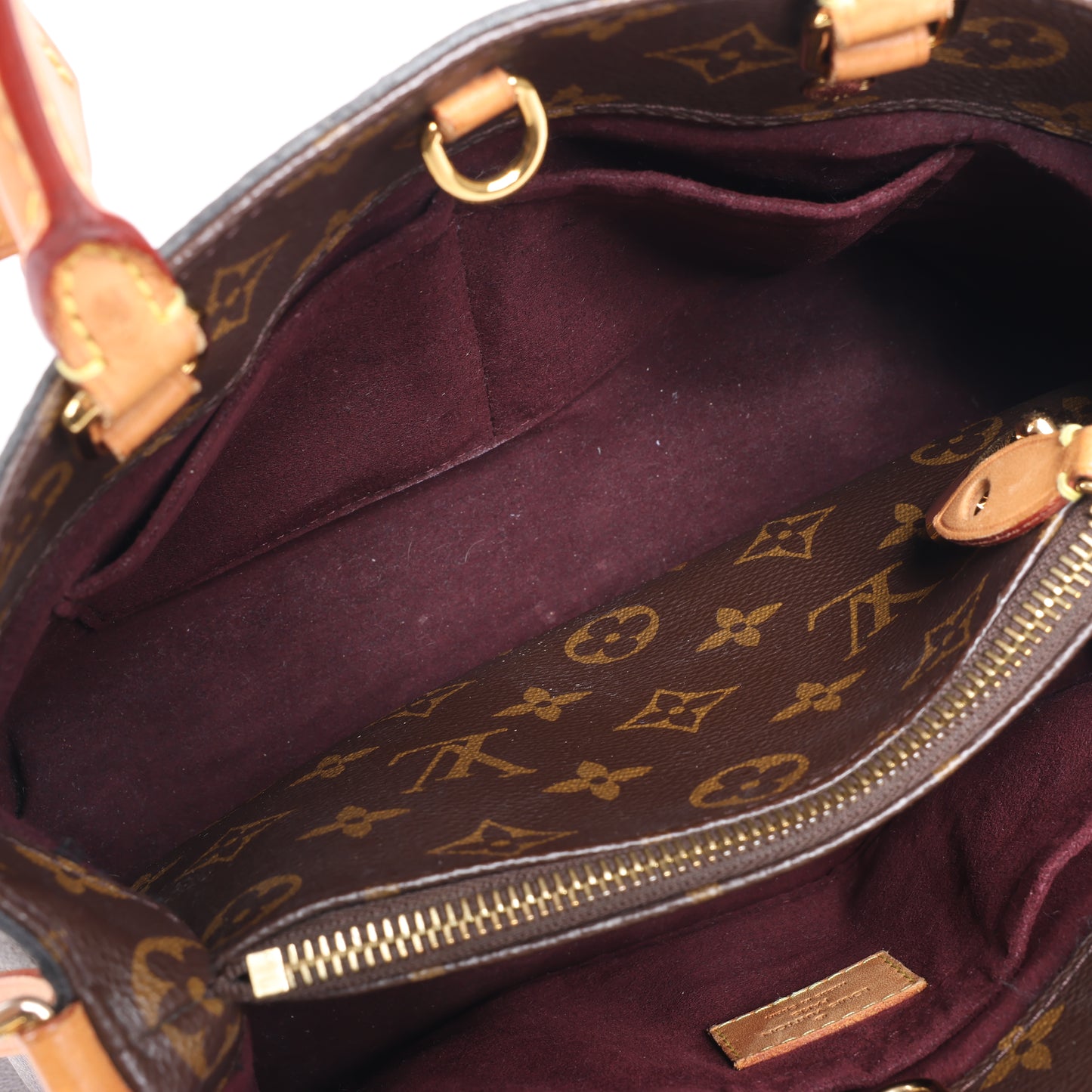 Louis Vuitton Monogram Montaigne BB 2Way Handbag M41055