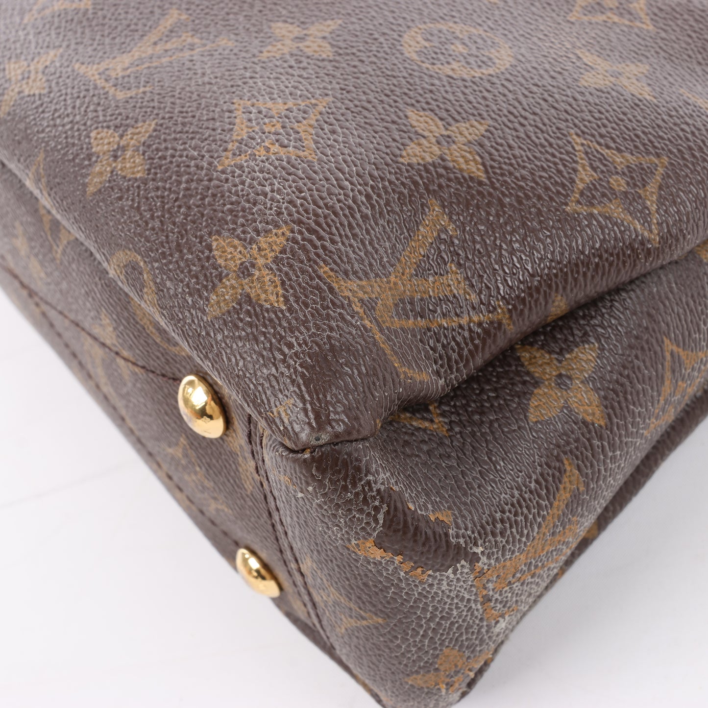Louis Vuitton Monogram Pallas BB 2Way Handbag in Red M50068