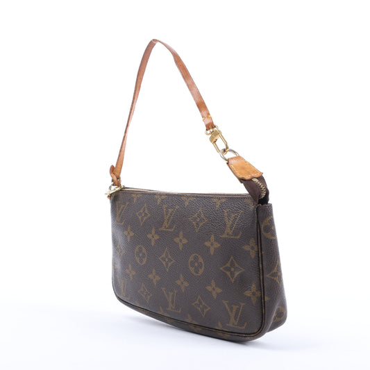 Louis Vuitton Monogram Canvas Pochette Accessoire Handbag M51980