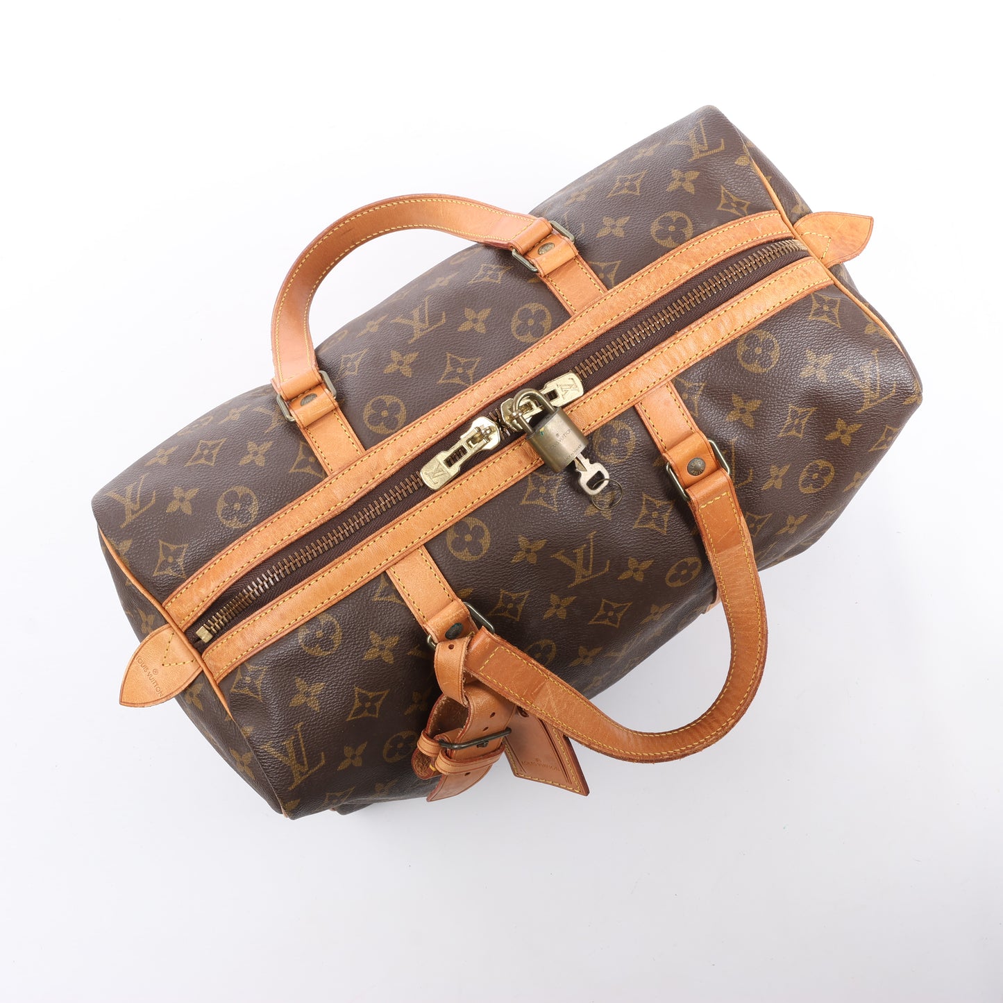 Louis Vuitton Monogram Canvas Sac Souple 35 Handbag M41626