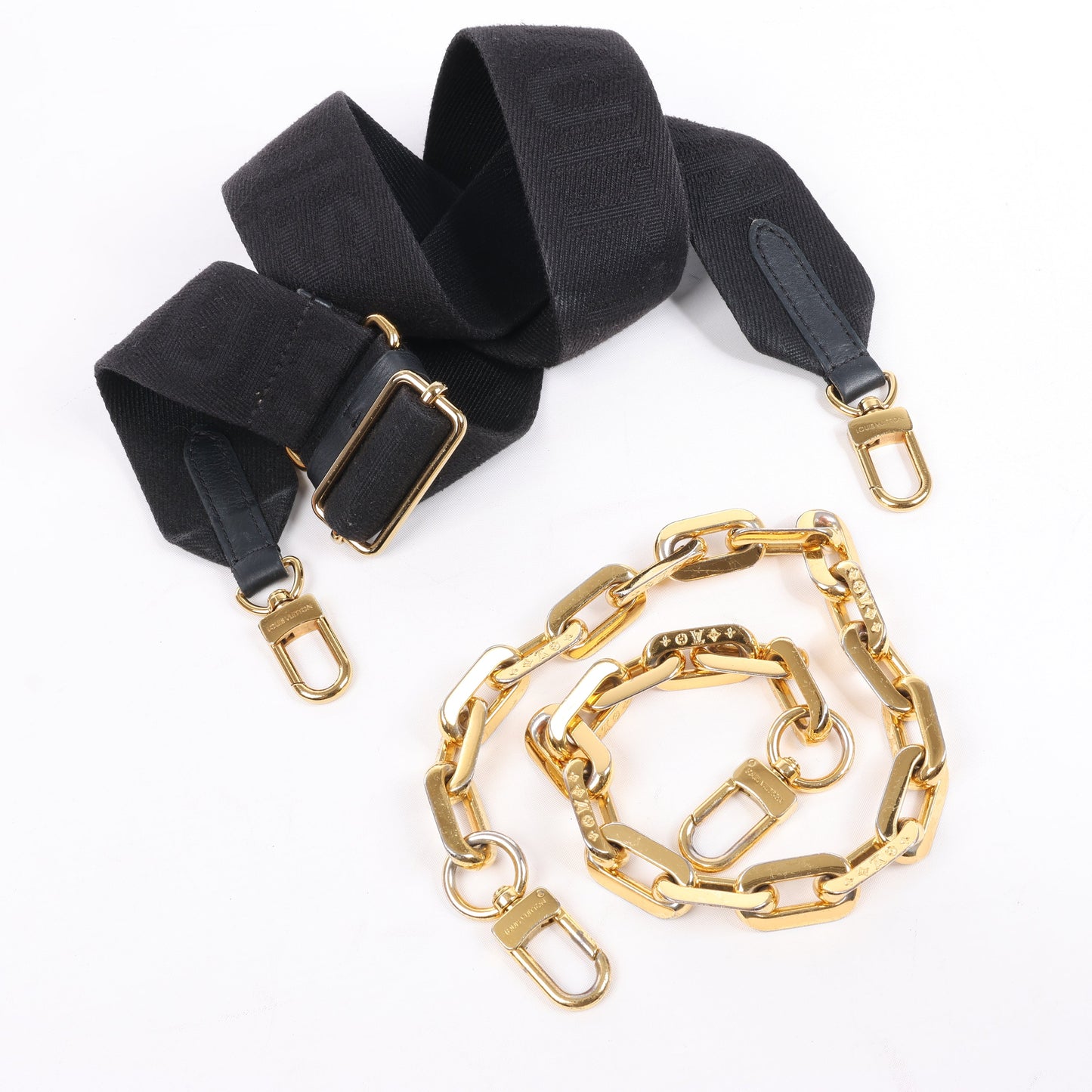 Louis Vuitton Monogram Embossed Coussin PM 2Way Shoulder Bag in Black M57790