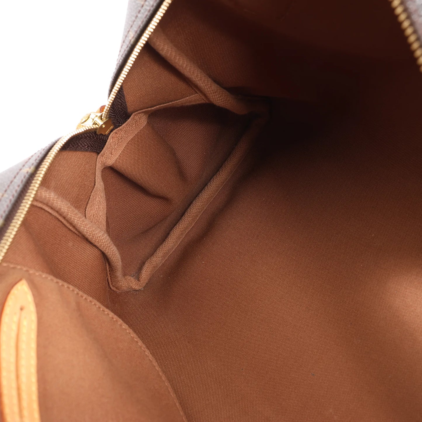 Sac bandoulière Louis Vuitton Montorgueil PM en toile Monogram marron M95565