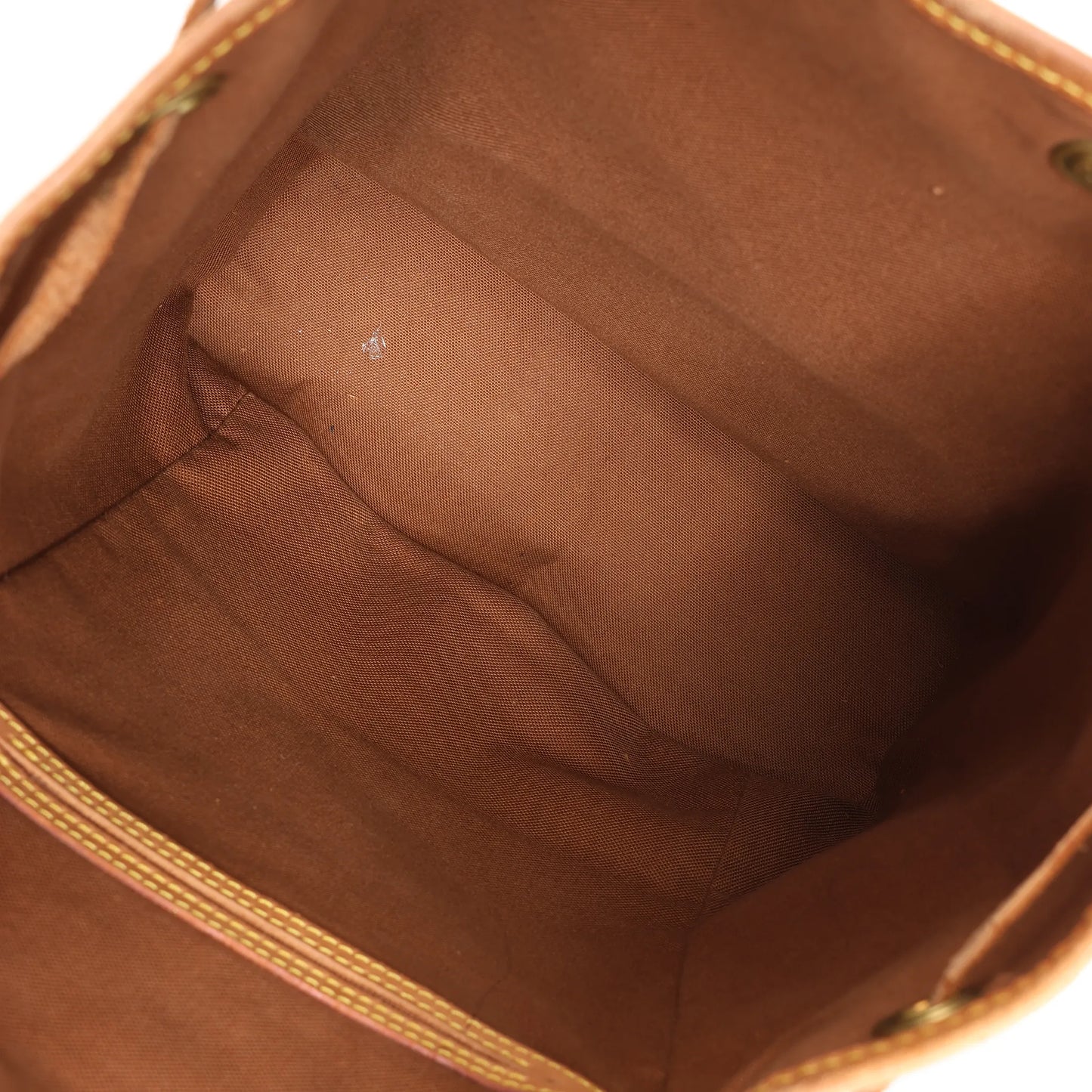 Louis Vuitton Montsouris MM Monogram Canvas Vintage Backpack in Brown M51136