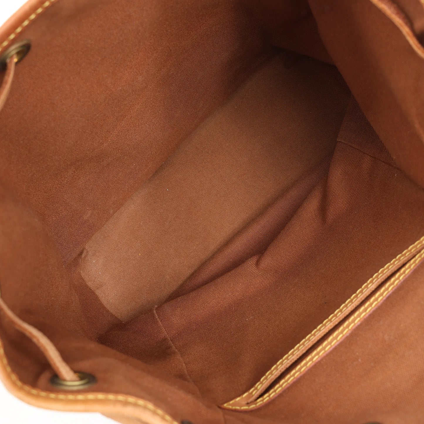 Louis Vuitton Montsouris MM Monogram Canvas Vintage Backpack in Brown M51136