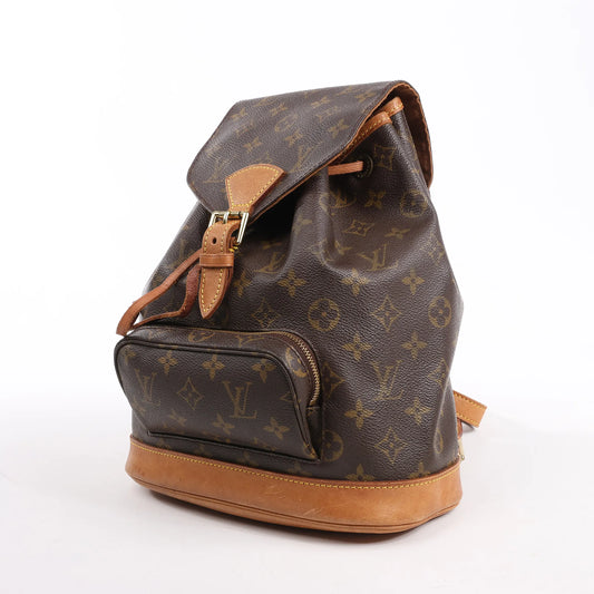 Louis Vuitton Monogram Toile Montsouris Vintage MM Sac à dos M51136