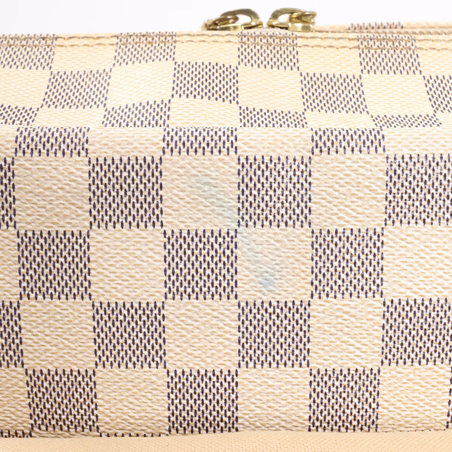 Louis Vuitton Damier Azur Naviglio Shoulder Bag in Beige N51189