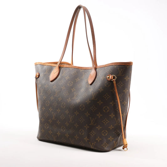 Louis Vuitton Monogram Neverfull MM Shoulder Bag M40156