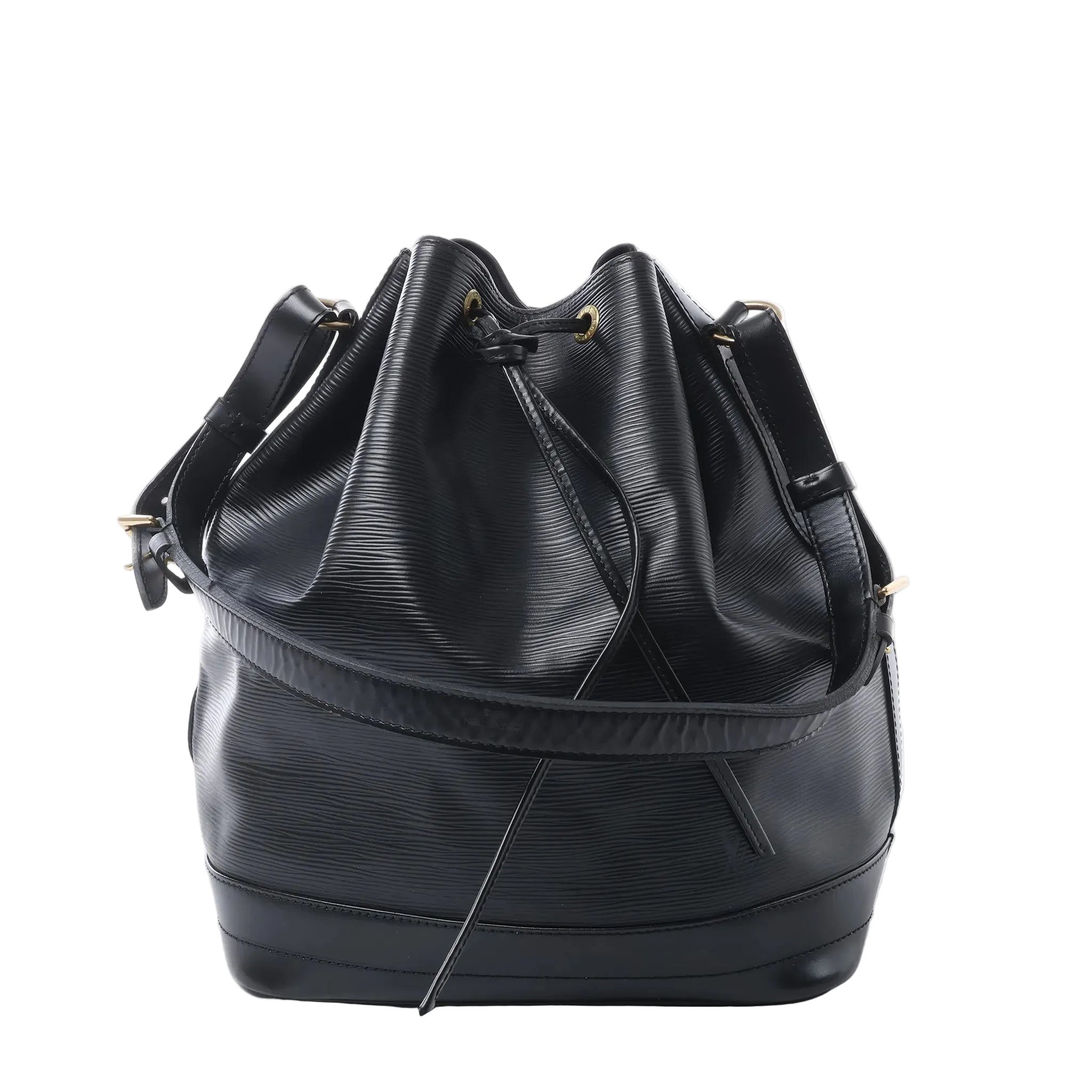Louis Vuitton Epi Noe ショルダーバッグ Louis Vuitton Noé M59002 Black Epi Leather Bag – Fashion Fox
