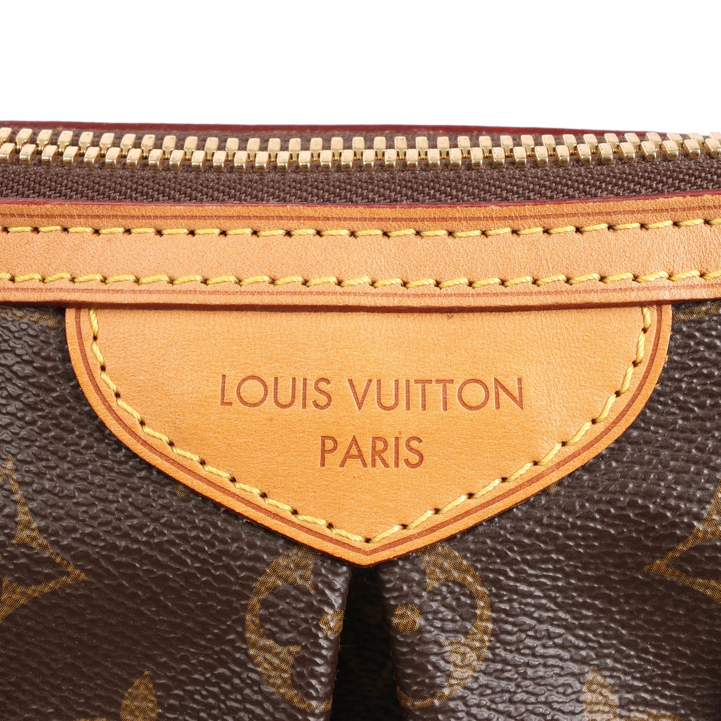 Louis Vuitton Palermo PM Monogram Handbag in Brown M40145
