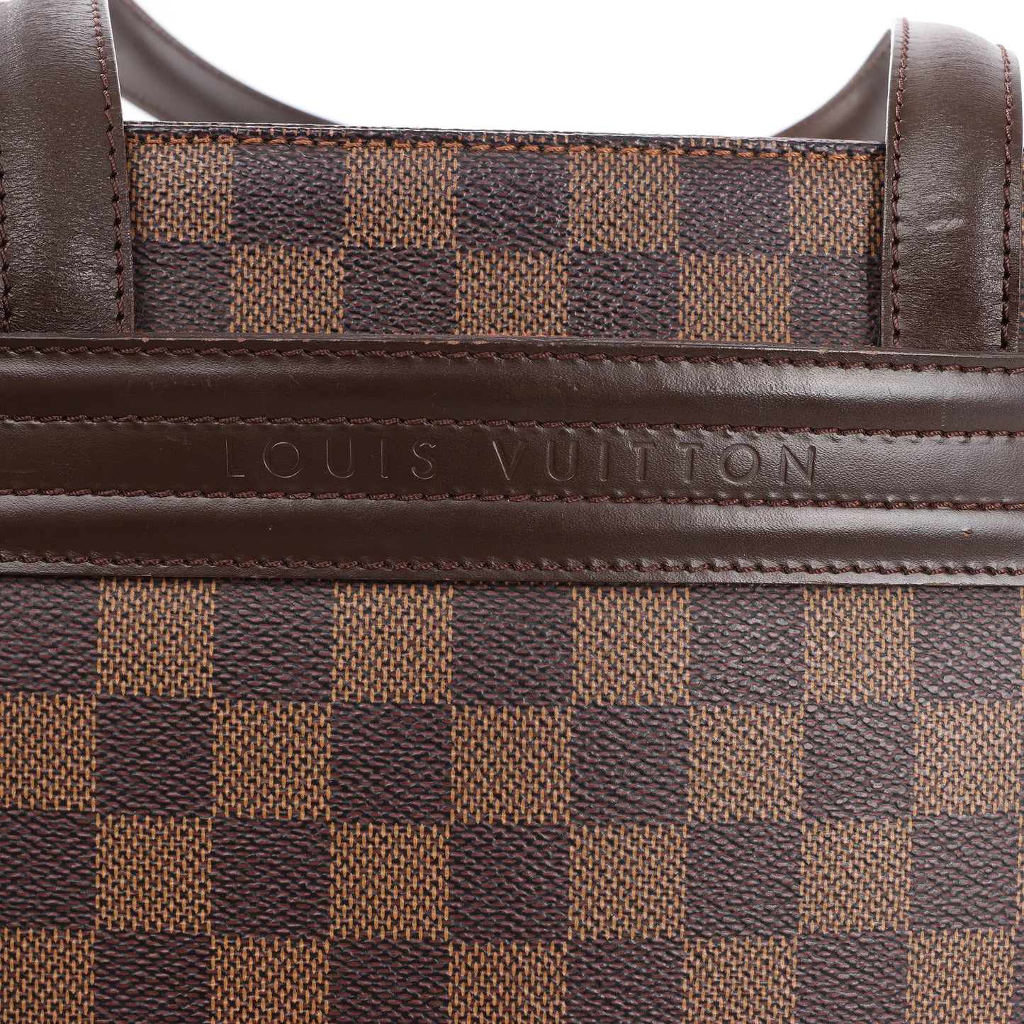 Louis Vuitton Damier Ebene Parioli PM Shoulder Bag in Brown N51123