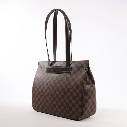 Louis Vuitton Damier Ebene Parioli PM Shoulder Bag in Brown N51123