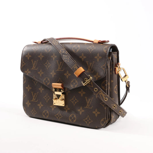 Louis Vuitton Monogram Pochette Metis 2Way Handbag M44875