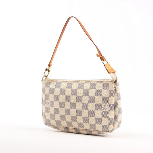 Louis Vuitton Damier Azur Pochette Accessoire Handbag N41207