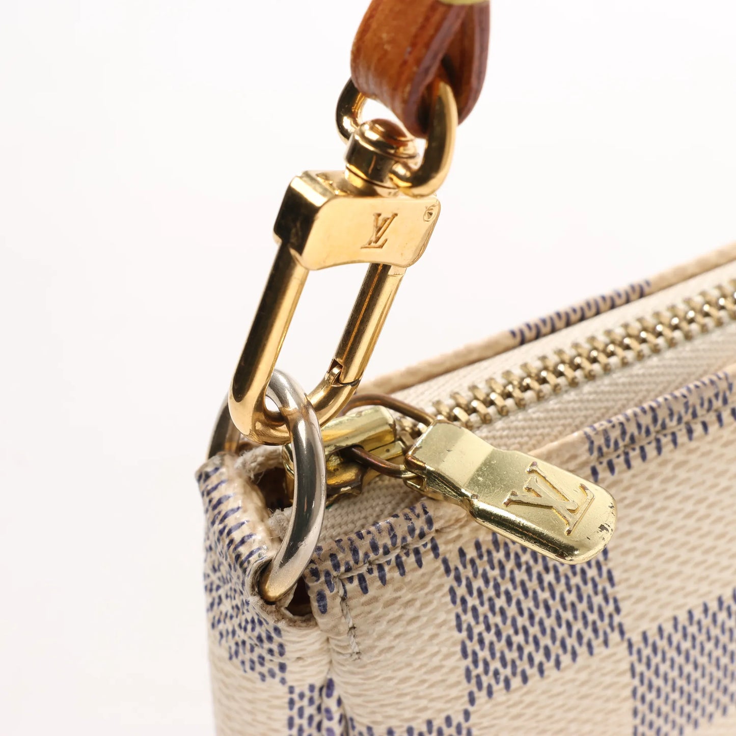 Louis Vuitton Damier Azur Pochette Accessoire Handbag N41207