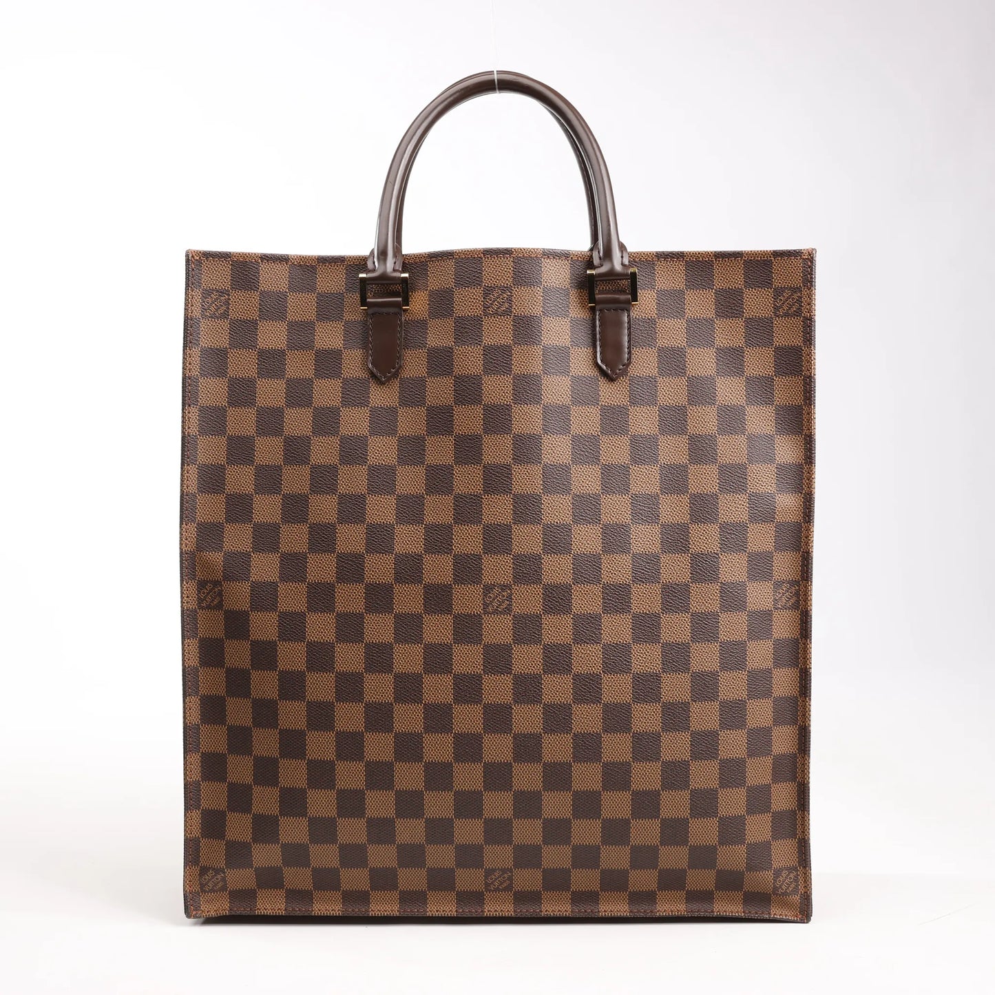 Louis Vuitton Damier Ebene Sac Plat Handbag N51140