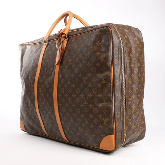 Sac de voyage Louis Vuitton Sirius 65 en toile Monogram marron