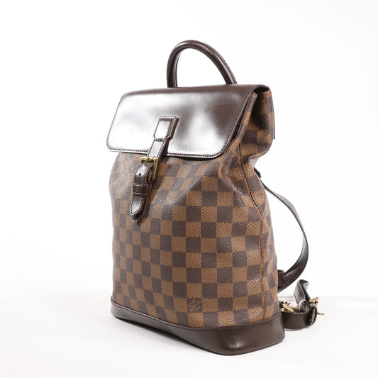 Louis Vuitton Soho Damier Ebene Backpack in Brown N51132