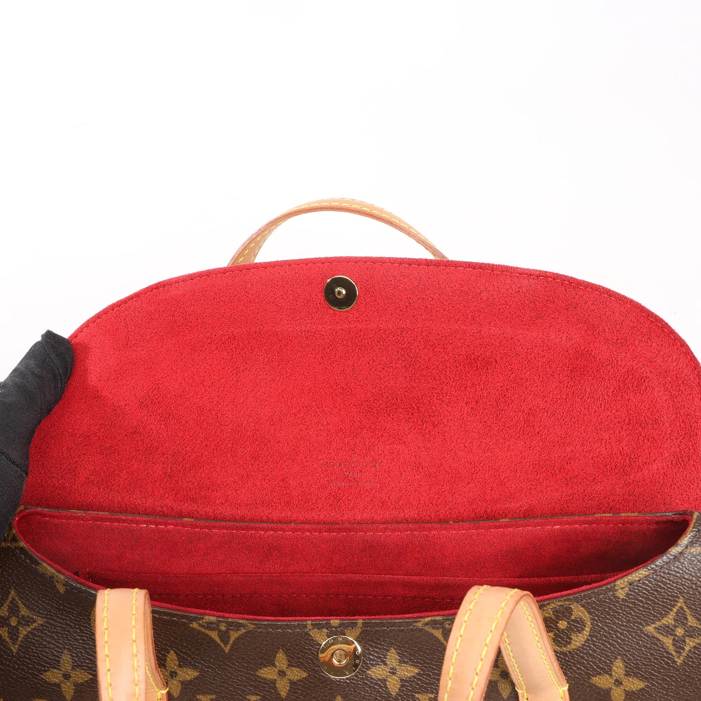 Louis Vuitton Monogram Canvas Sonatine Schultertasche in Braun M51902