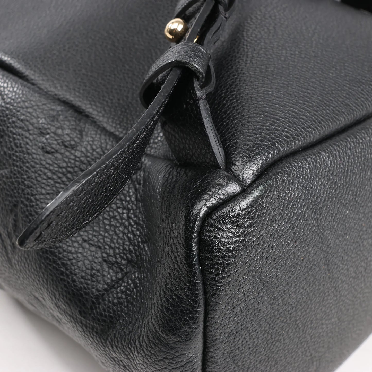 Louis Vuitton Monogram Empreinte Sorbonne Backpack in Black M44016