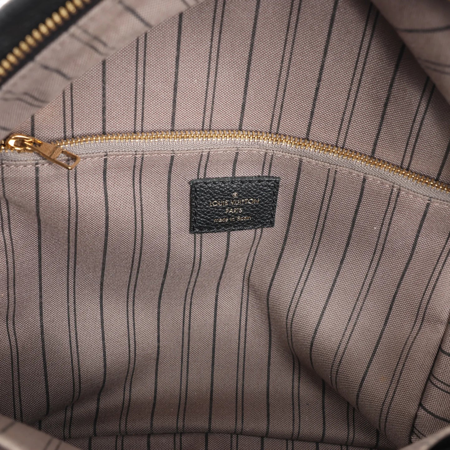 Louis Vuitton Monogram Empreinte Sorbonne Backpack in Black M44016