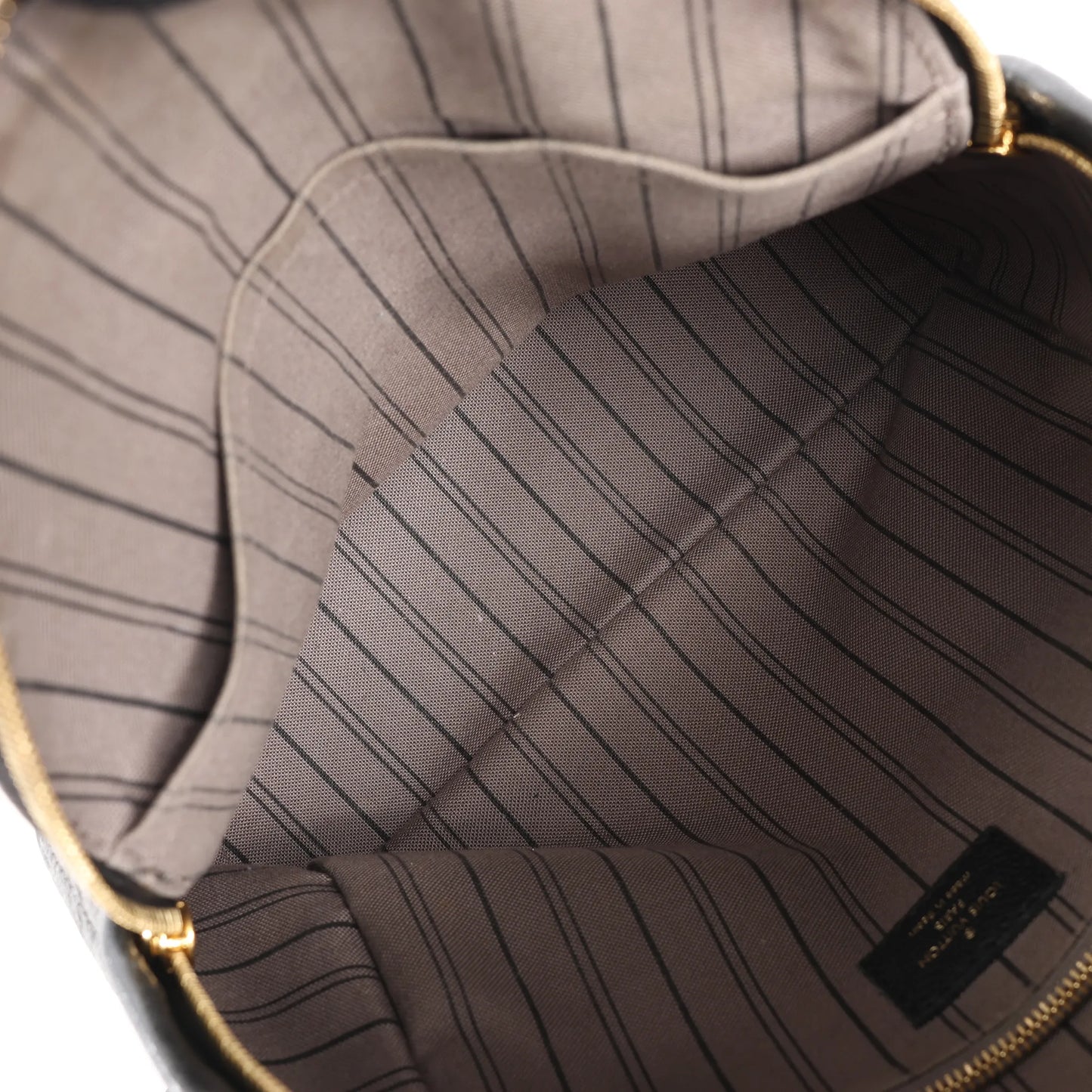 Louis Vuitton Monogram Empreinte Sorbonne Backpack in Black M44016
