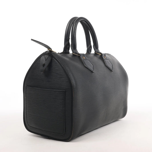 Louis Vuitton Speedy 25 Epi Leather in Black M59032