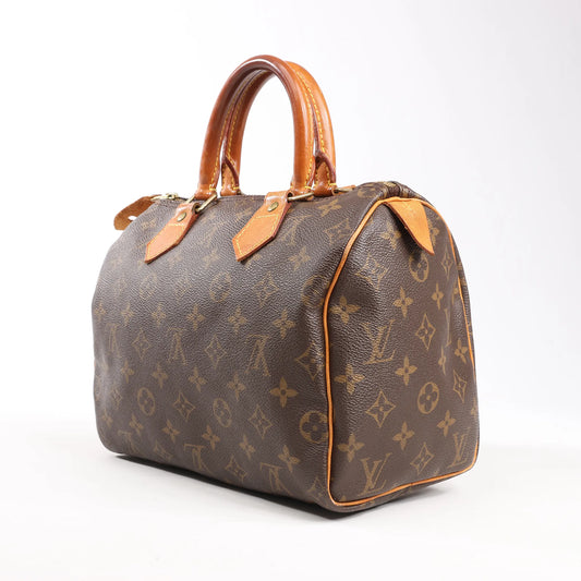 Louis Vuitton Speedy 25 Monogram Handbag in Brown M41528