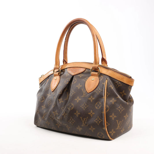 Louis Vuitton Monogram Canvas Tivoli PM Handbag in Brown M40143