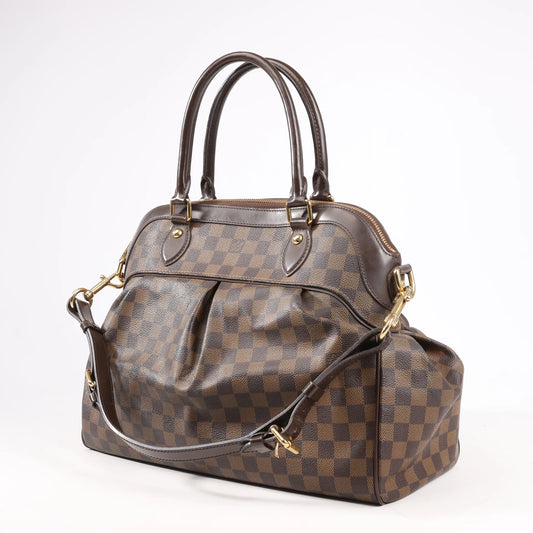 Louis Vuitton Damier Ebene Trevi GM Handbag in Brown N51998