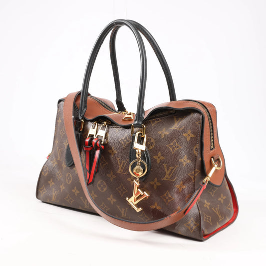 Louis Vuitton Monogram Tuileries 2Way Handbag in Brown M41456