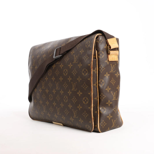 Louis Vuitton Valmy GM Monogram Canvas Messenger Crossbody Bag in Brown