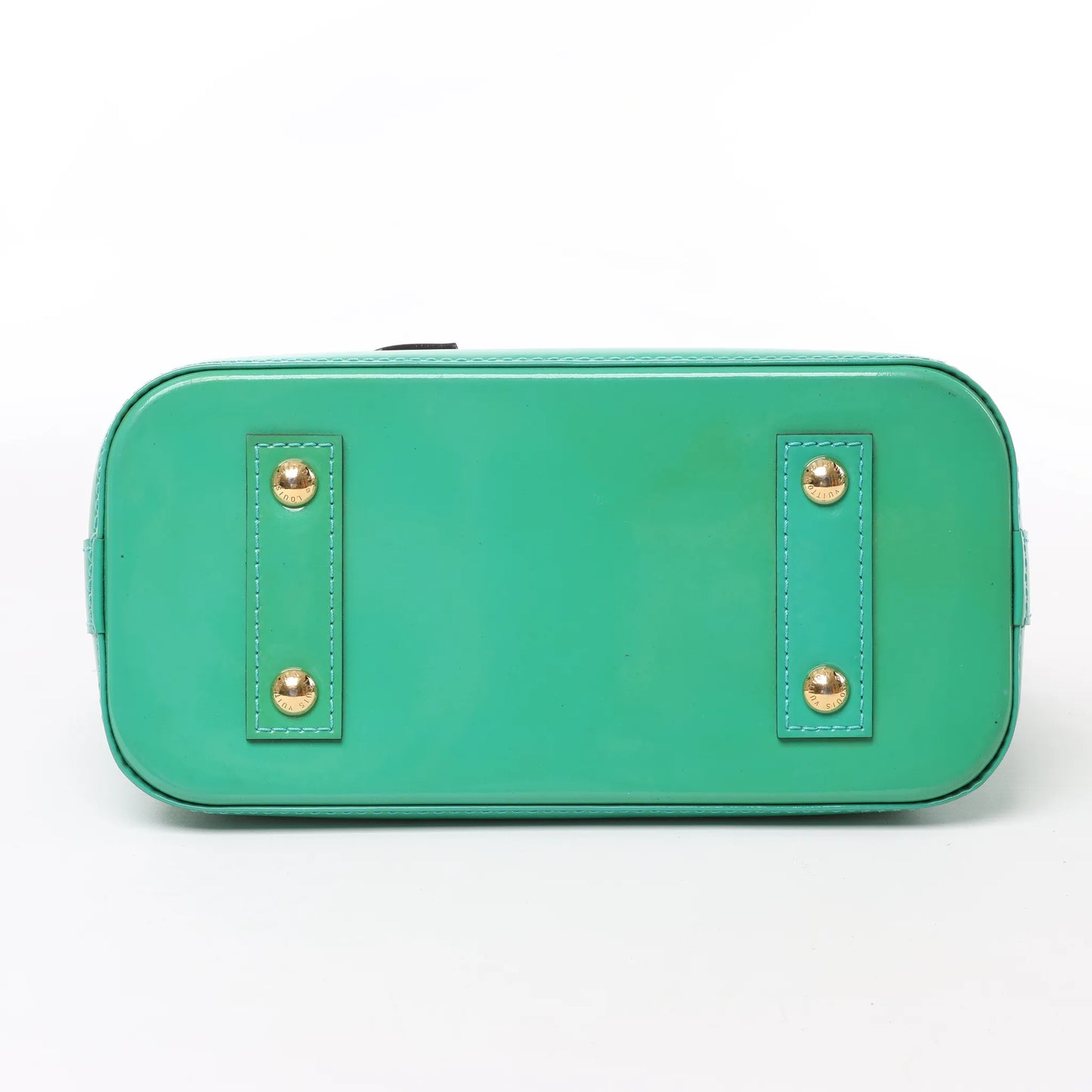 Louis Vuitton Monogram Vernis Alma BB Handbag in Green M90302