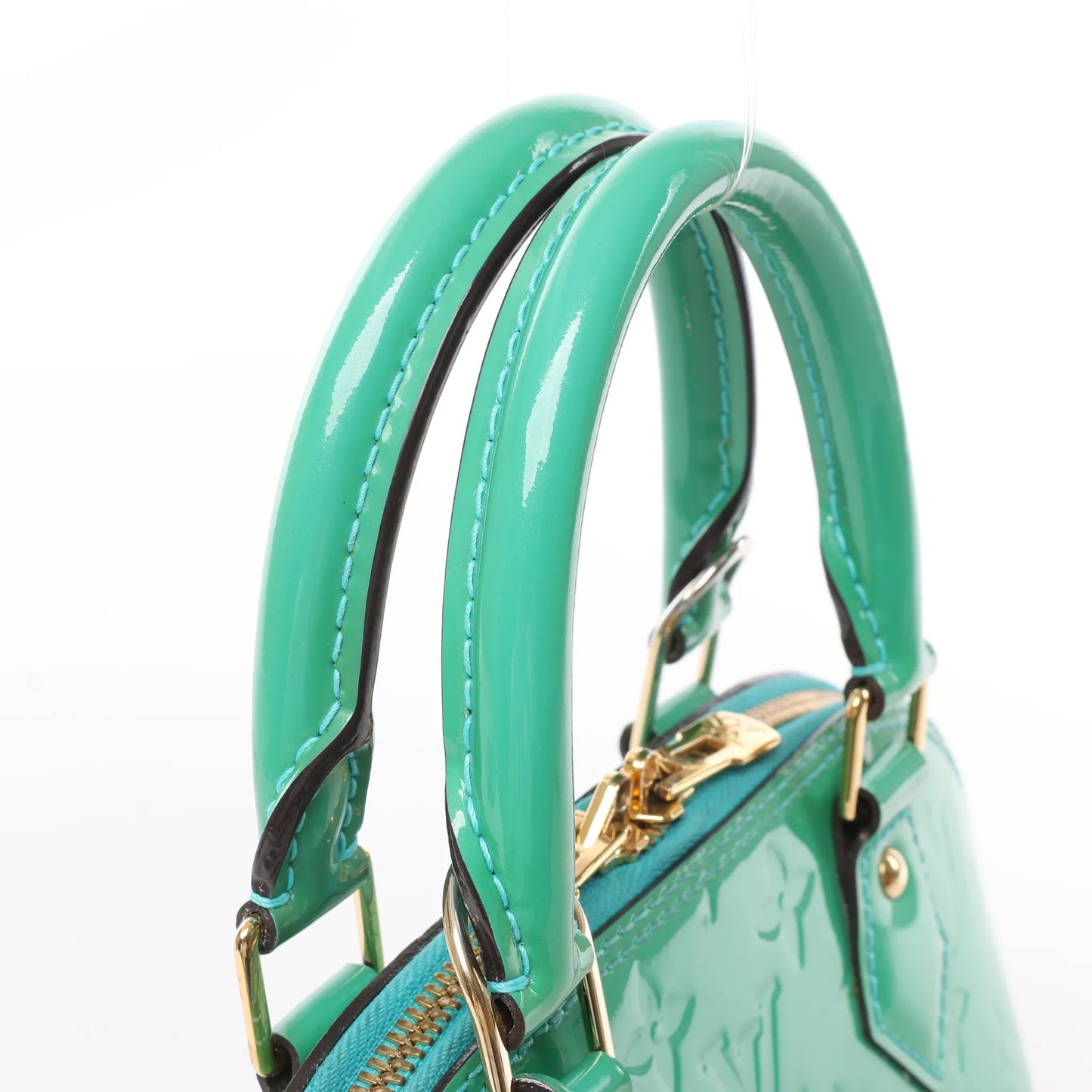 Louis Vuitton Monogram Vernis Alma BB Handbag in Green M90302