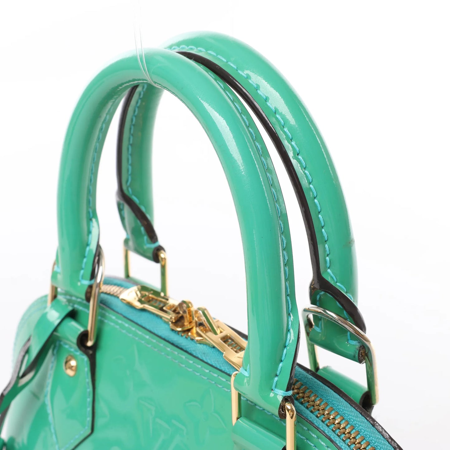 Louis Vuitton Monogram Vernis Alma BB Handbag in Green M90302
