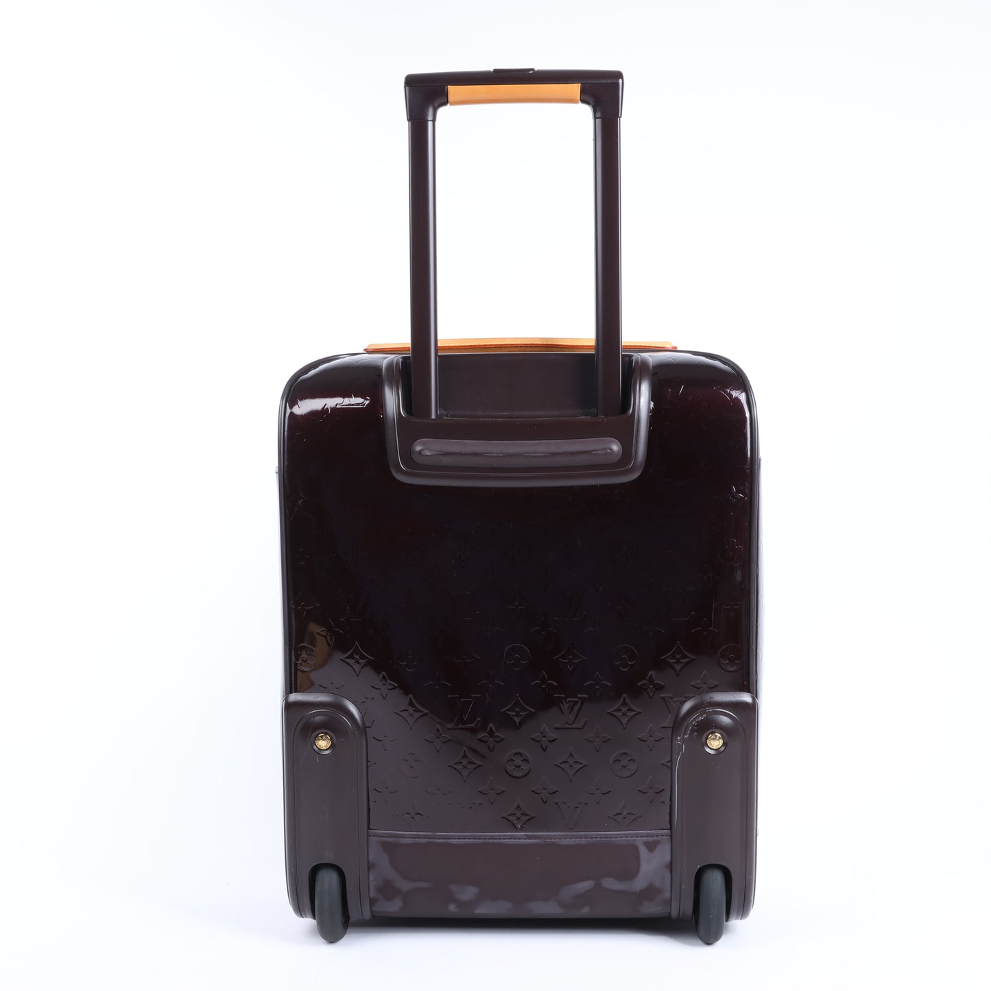 Louis Vuitton Vernis Suitcase Pegase 45 Travel Bag in Amarante M91277