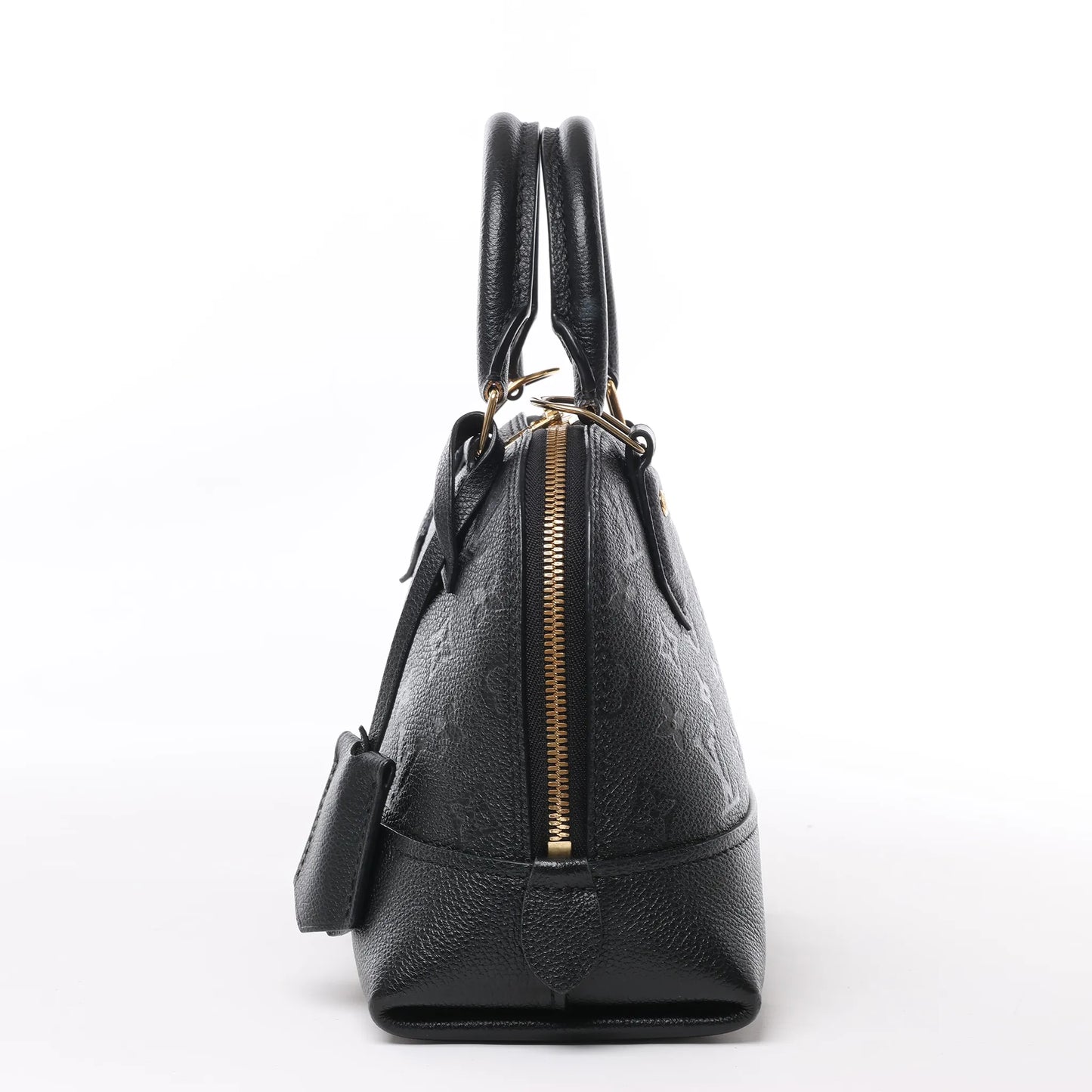 Louis Vuitton Monogram Empreinte Alma BB 2Way Handbag in Black M44829