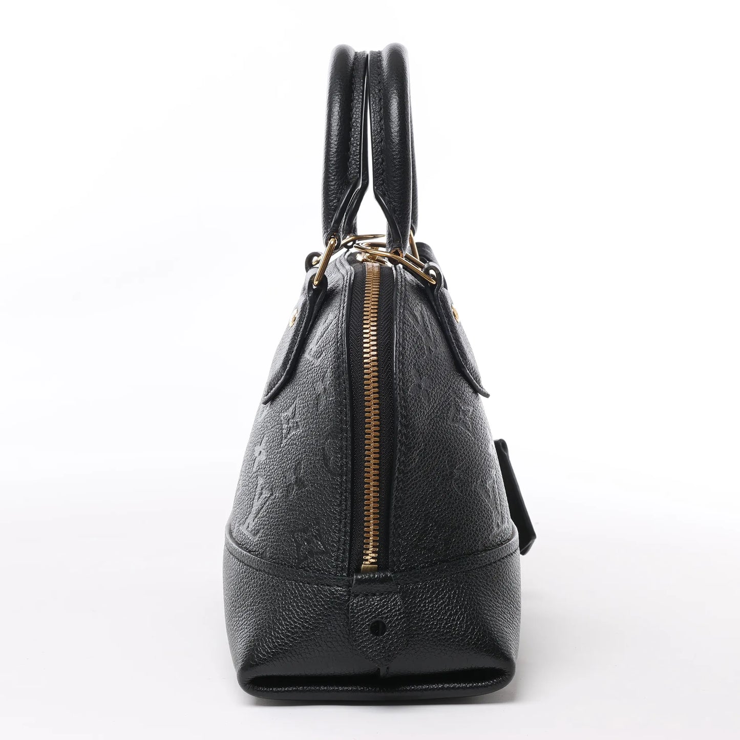 Louis Vuitton Monogram Empreinte Alma BB 2Way Handbag in Black M44829