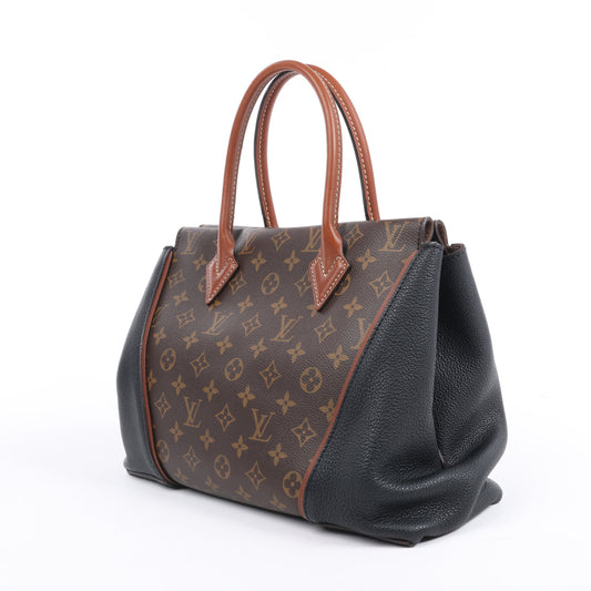 Louis Vuitton Monogram x Trion Handbag W PM in Brown x Black M40942