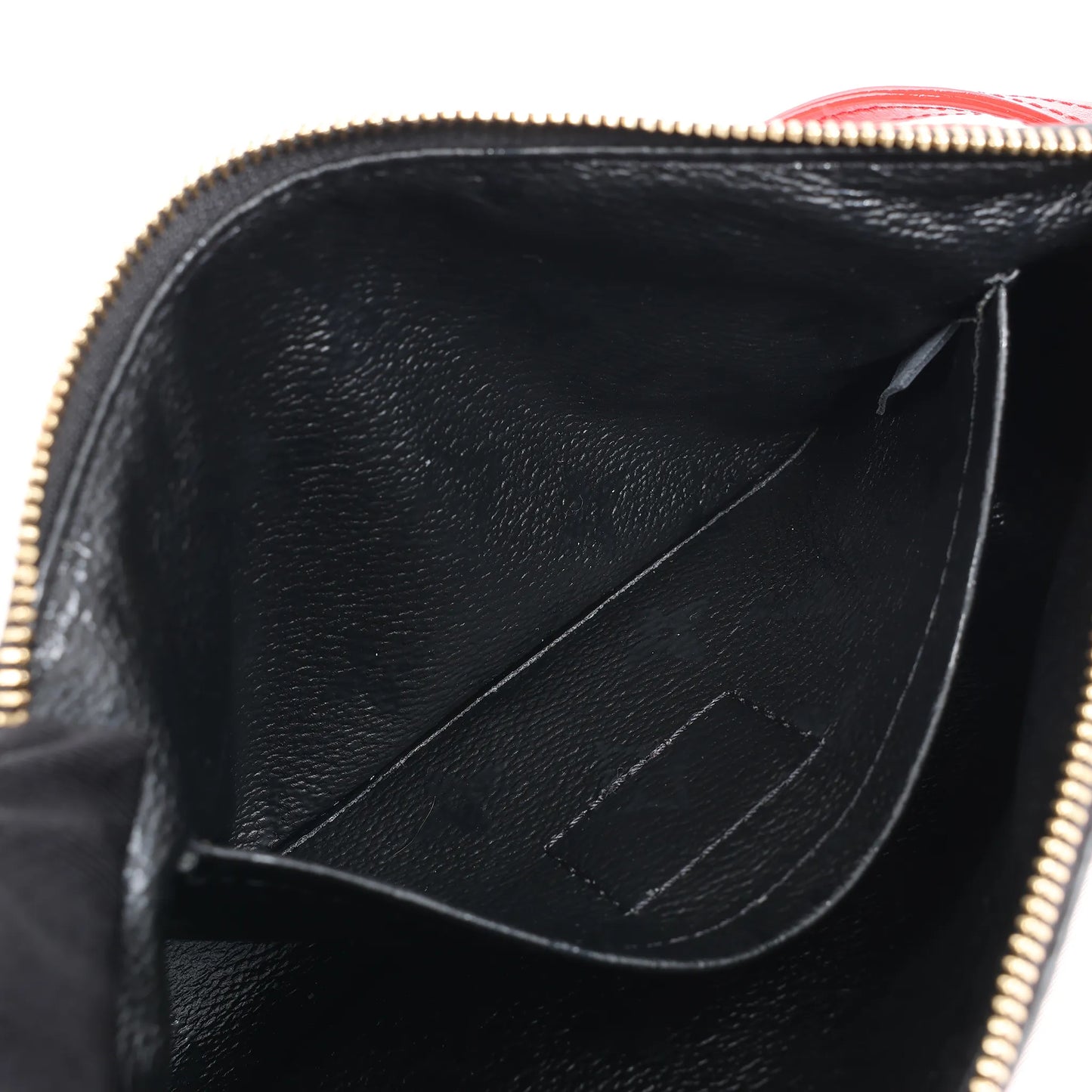 Louis Vuitton x URS FISCHER Pochette Accessoire 2Way Handbag Red x Black M45548