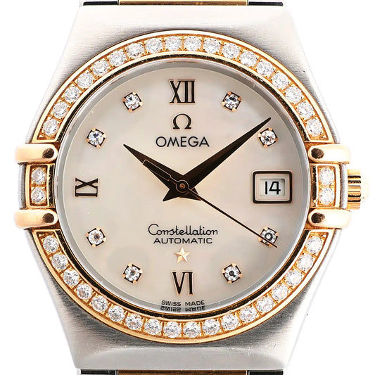 Omega Constellation 1397.76 SS×YG AT Watch with Shell Dial